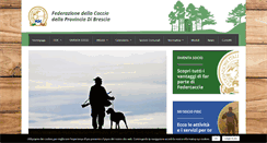 Desktop Screenshot of federcacciabrescia.it