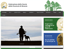 Tablet Screenshot of federcacciabrescia.it